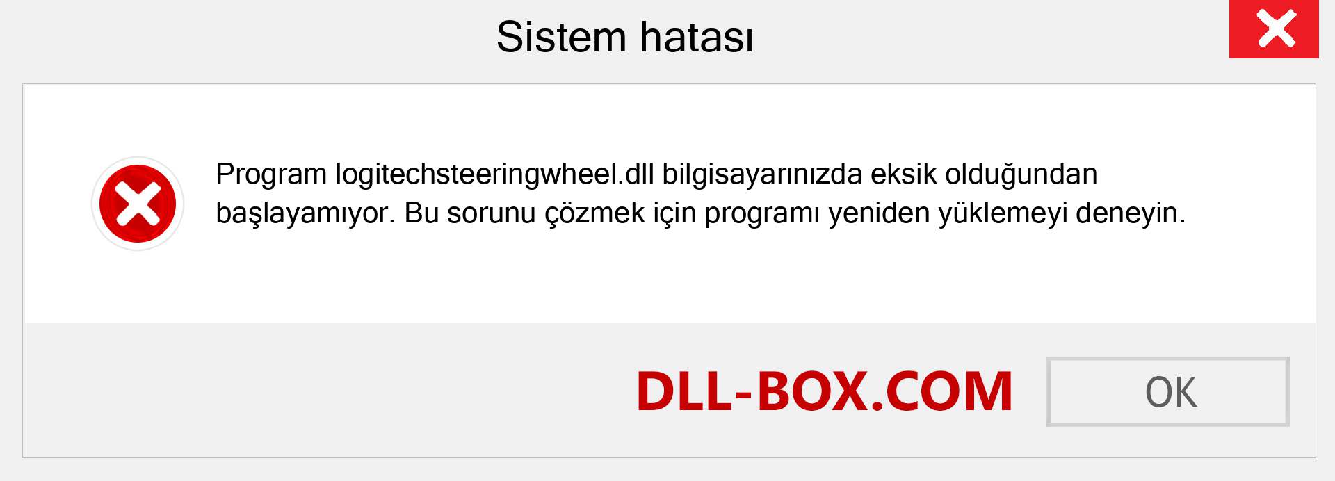 logitechsteeringwheel.dll dosyası eksik mi? Windows 7, 8, 10 için İndirin - Windows'ta logitechsteeringwheel dll Eksik Hatasını Düzeltin, fotoğraflar, resimler